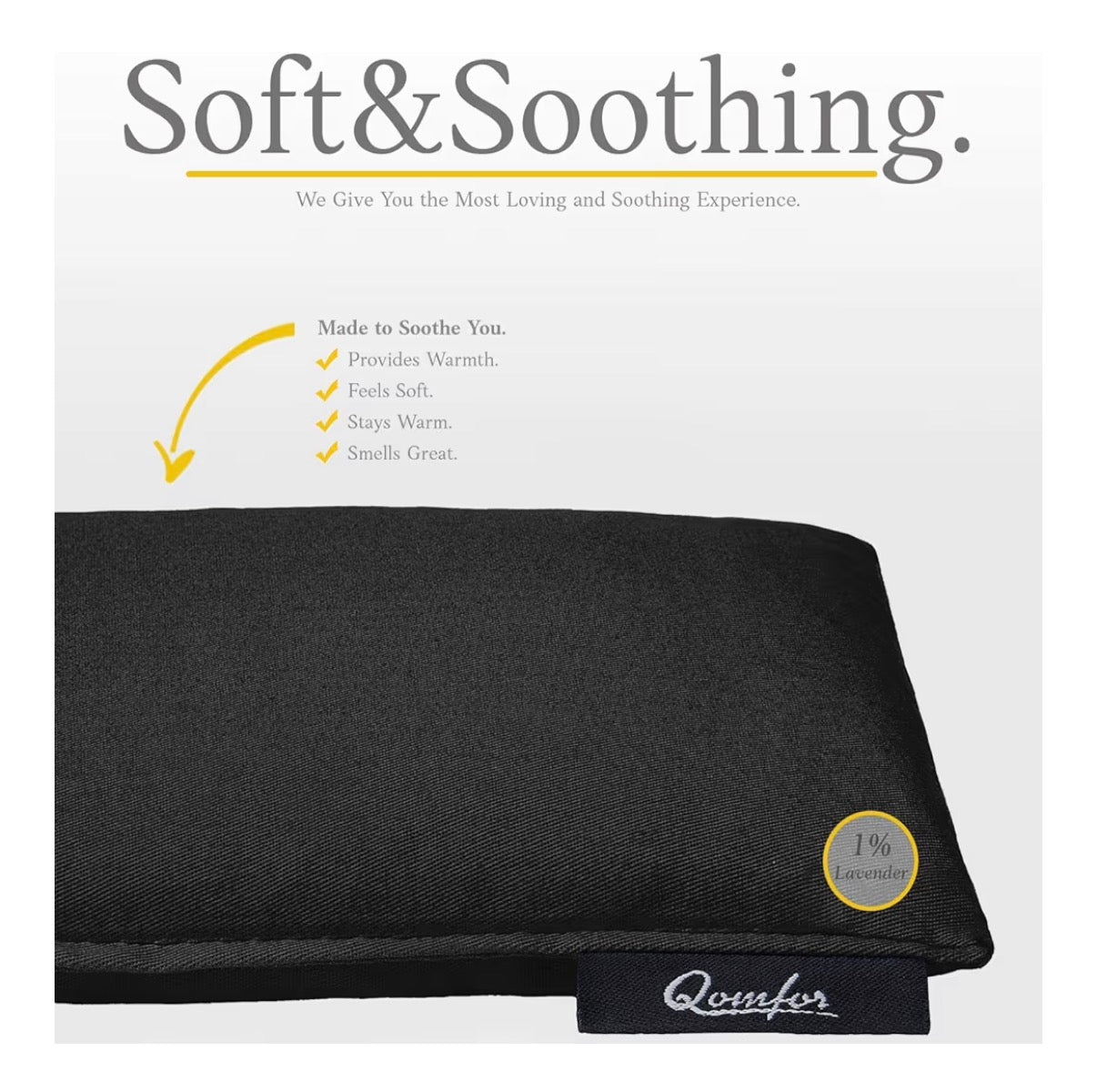 värmedyna med vete och lavendel