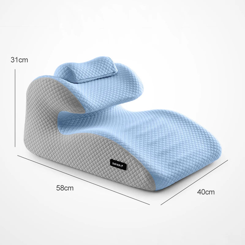 Ergonomisk kudde i memory foam – Stöd för nacke, rygg och hållning i alla positioner