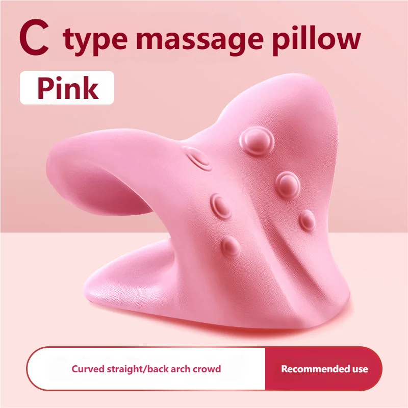 Cervikal Massagekudde – Nackstöd för Avslappning, Smärtlindring & Bättre Sömn