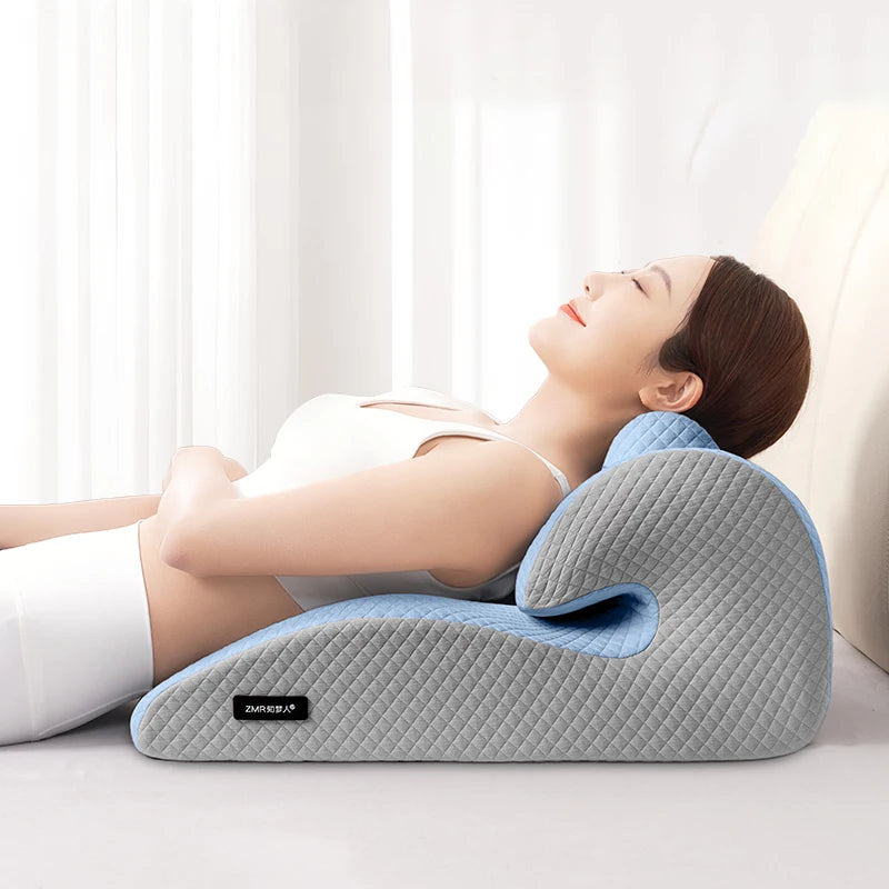Ergonomisk kudde i memory foam – Stöd för nacke, rygg och hållning i alla positioner